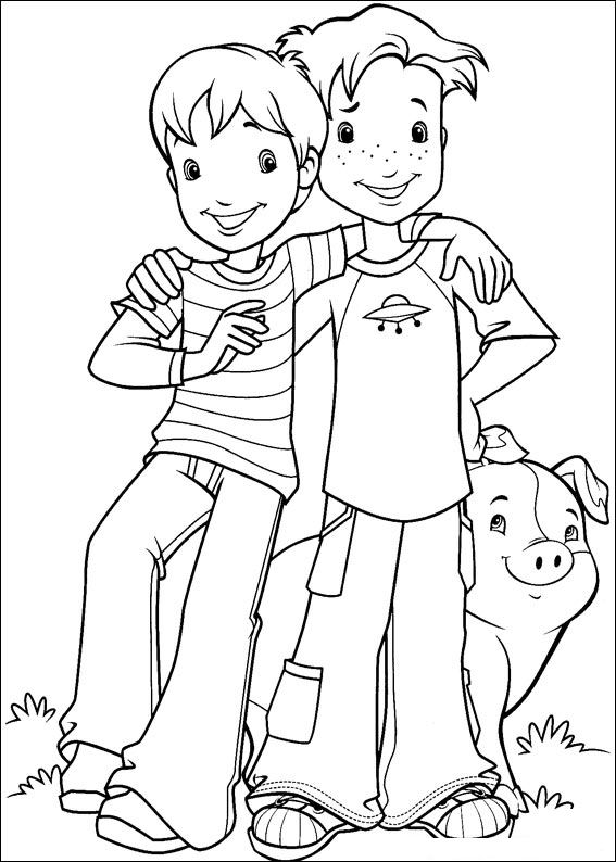 Kids-n-fun.com | 52 coloring pages of Holly Hobbie